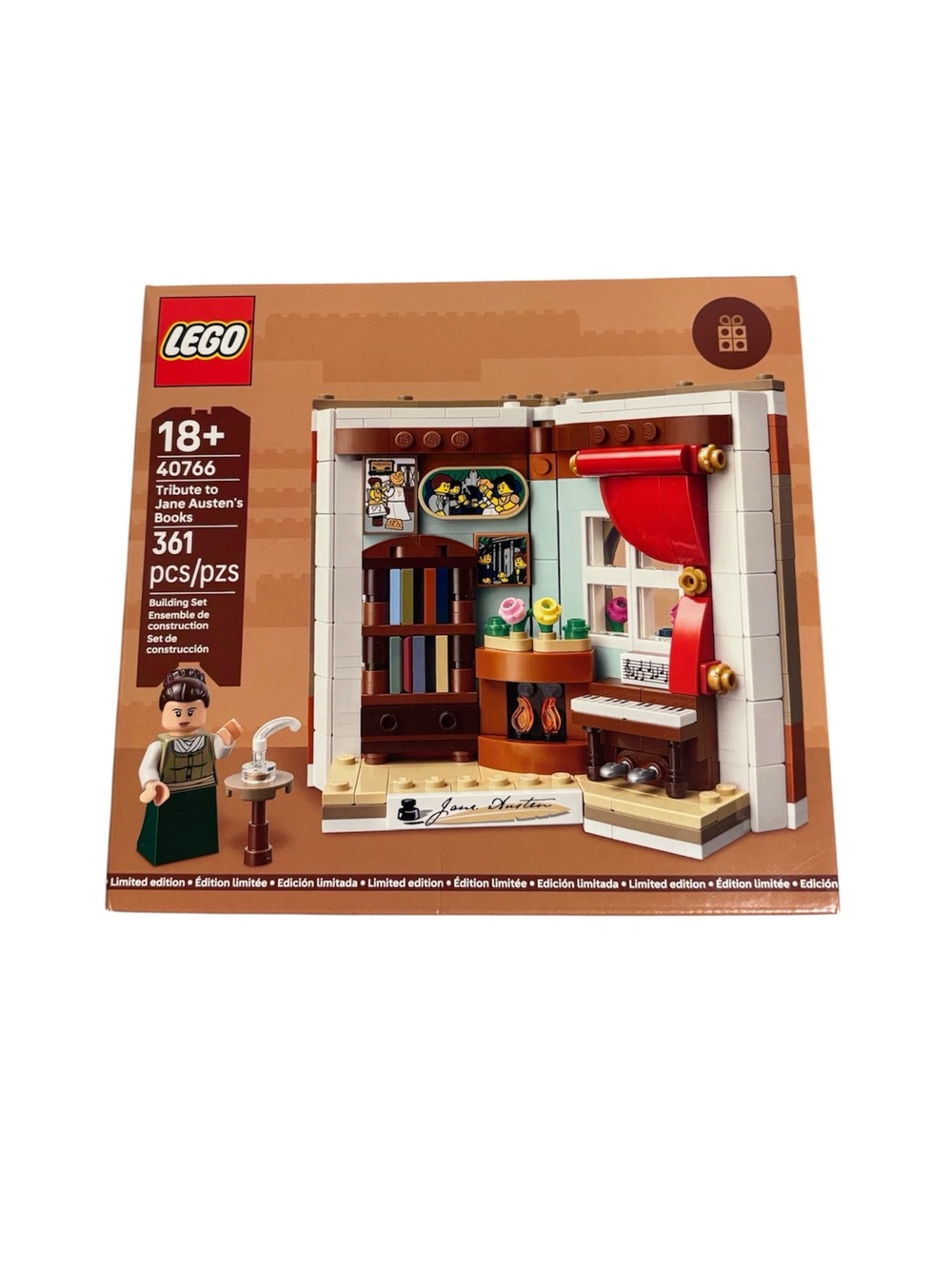 Lego Tribute to Jane Austen’s Books Set (#40766)